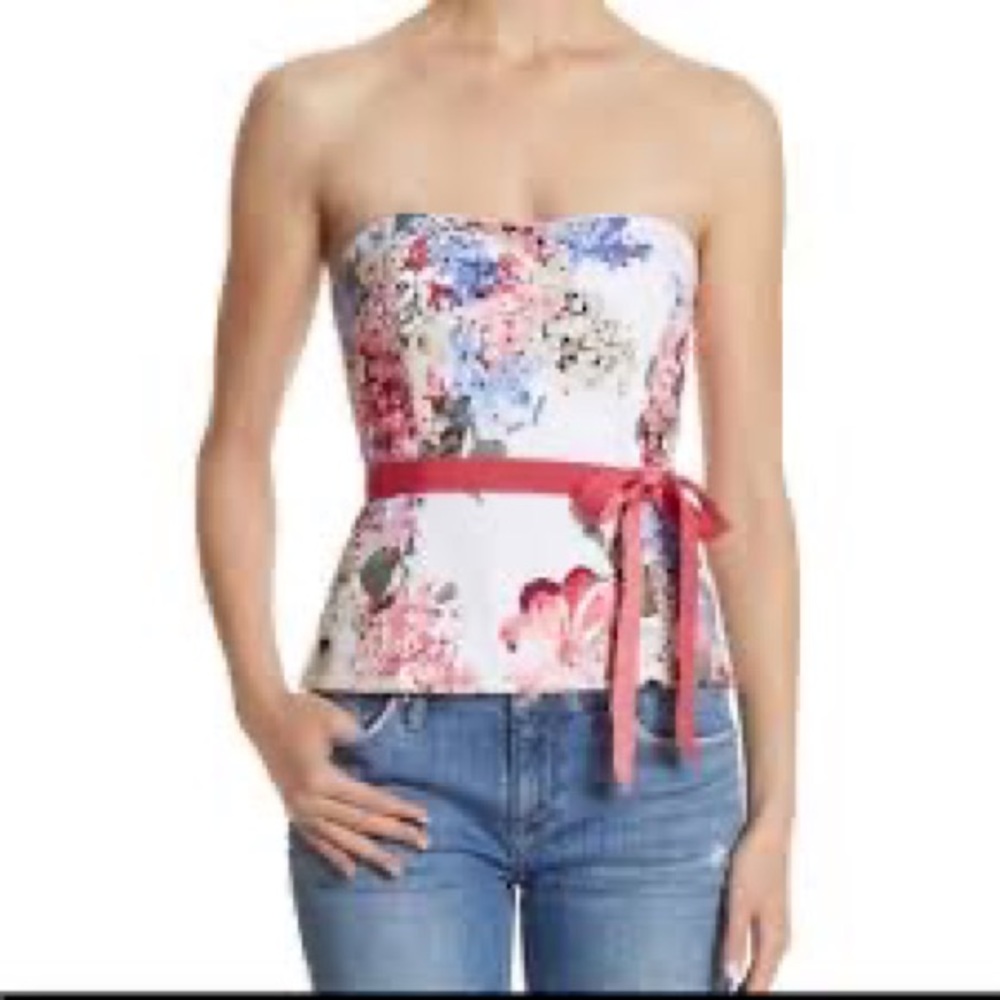White House Black Market corset top. Size 8.